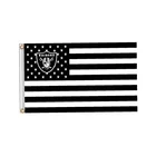 Nfl Factory Directly Wholesale Silk Screen Printing Raiders Team Nfl Garden Flag