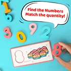 Children Educational 2021 New Arrival Children Learning Math Digital Cognition Educational Wholesale Interactive Toys