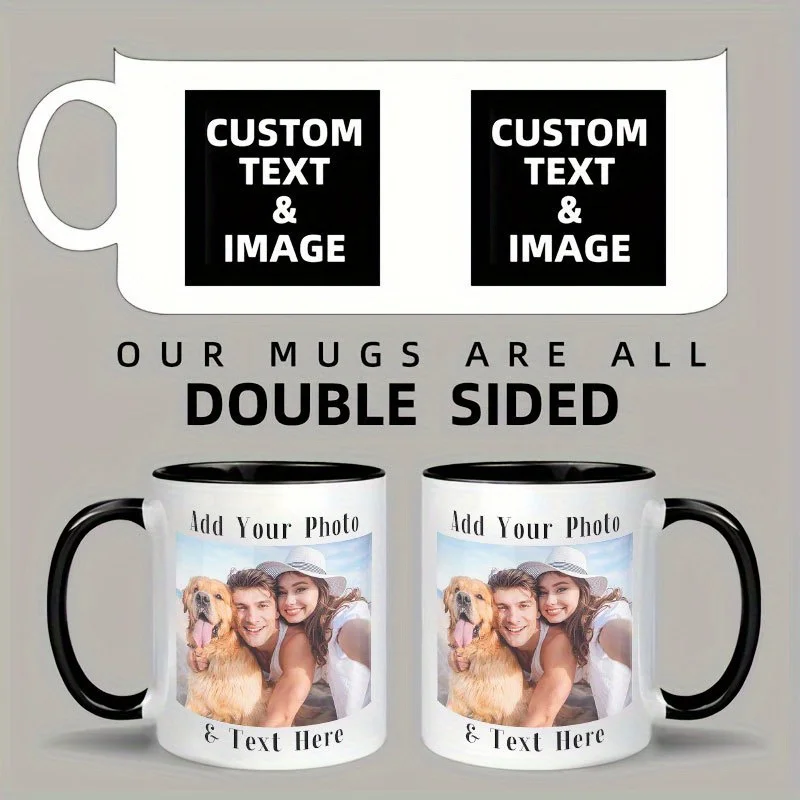 Sublimation Blank 11oz Ceramic Mug White Sublimation Mugs for Coffee 11oz Mugs Sublimation Ceramic