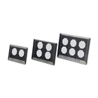 Black Glass Panel Cheap Price OEM Black Tempered Glass Panel For Electrical Equipment