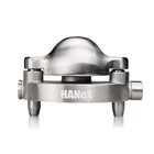 Lock Lock Heavy Duty Trailer Lock Heavy Duty Full Protective Helmet Design 18mm Thick U-Bar Stainless Steel Trailer Lock