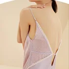 Skirt Specializing In The Production Of Sling Skirt Silk Dress Printed Silk Nightdress