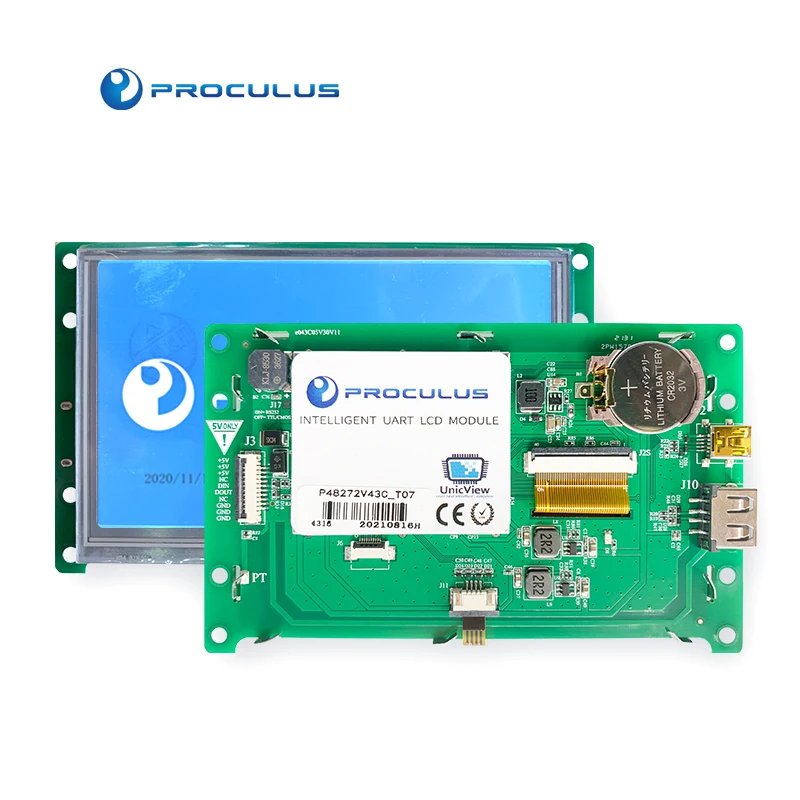 uart serial lcd module factory