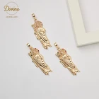 Colors Jewelry Shiny Various Colors Rhinestone Gold Plated Jewelry Luxury Halloween Pendant