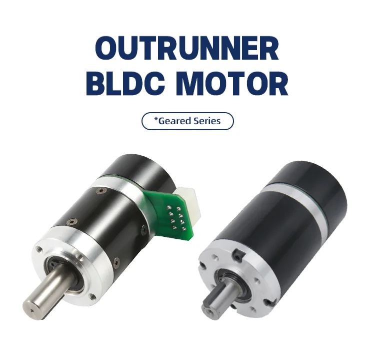Brushless Outrunner Motor, 60mm, BLDC, 24V - detail 4