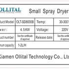 Drying Spray Dryer For Milk 2L/Hour Mini Size Spray Dryer For Milk Powder Lab Scale Spray Drying Machine