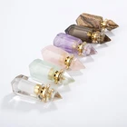 Charms Bottle Pendants Factory Sale Grinding And Polishing Pendant Charms Jewelry Natural Crystal Perfume Bottle