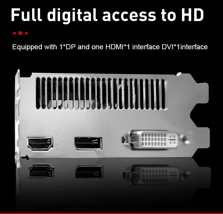 Jieshuo Geforce Gt950 2gb Graphics Card For Office Gaming Desktop Computer New Stock Graphics