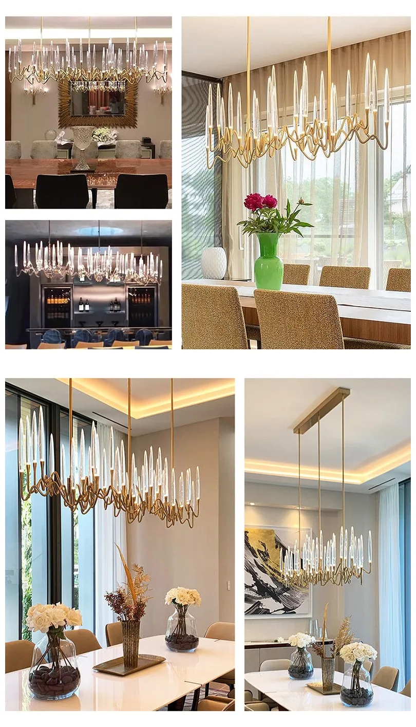 Luxury Chandelier Lighting Modern Living Room Bedroom Tree Branch