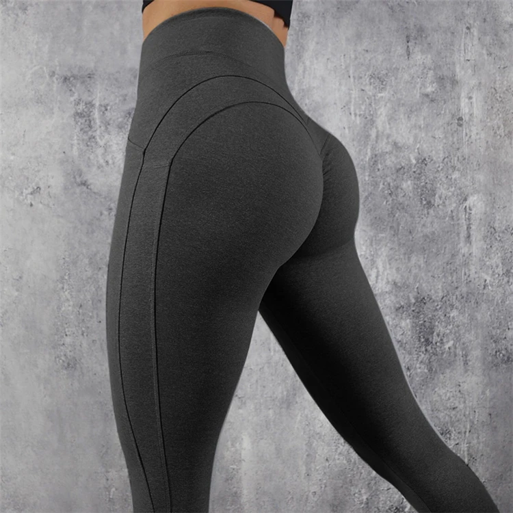 OEM ODM custom design printed high waist supplex super soft women scrunch butt leggings