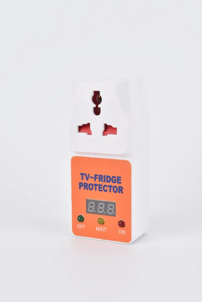 product factory accepted 10 year safety socket for appliances single phase tvfridgeprotector 2 year warranty made pc material ac-9