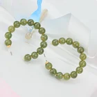 Earrings Seed Earrings Factory Wholesale Gold Plated Earrings Acrylic Large C-shaped Seed Bead Hoop Earrings