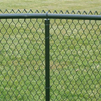 Hot Dipped Galvanized Cyclone Wire Mesh 8 ft Chain Link Fence Roll PVC Chain Link Fence For Philippines