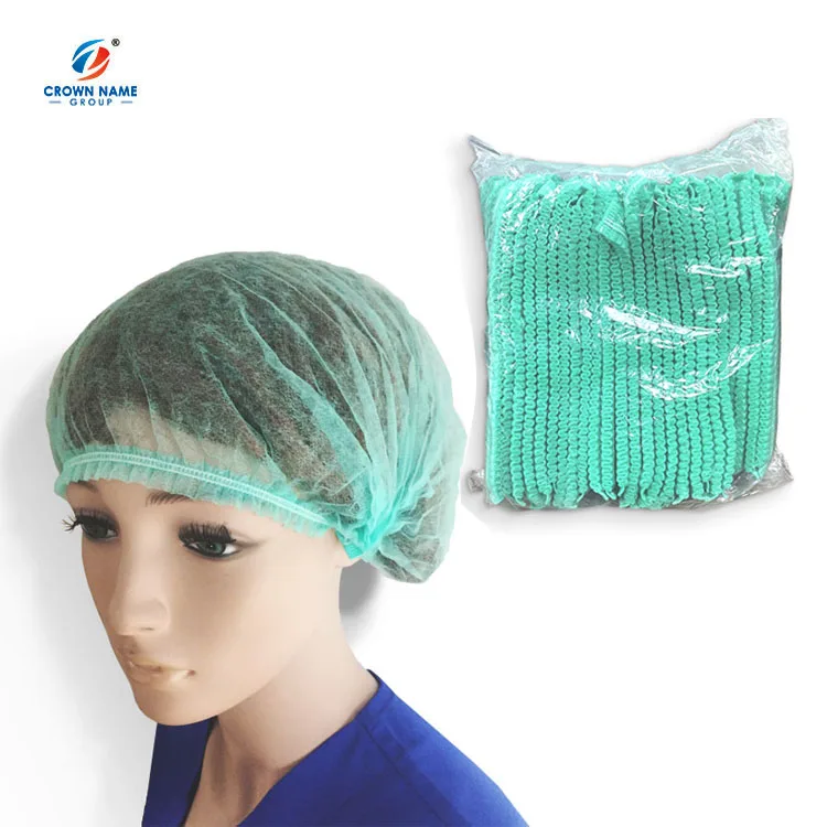Disposable Pp Non Woven Strip Clip Cap 