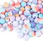 Beads The Beads Rosy Clouds Heart Flower Silicone Teething Beads Wholesale Alphabet Letter Beads