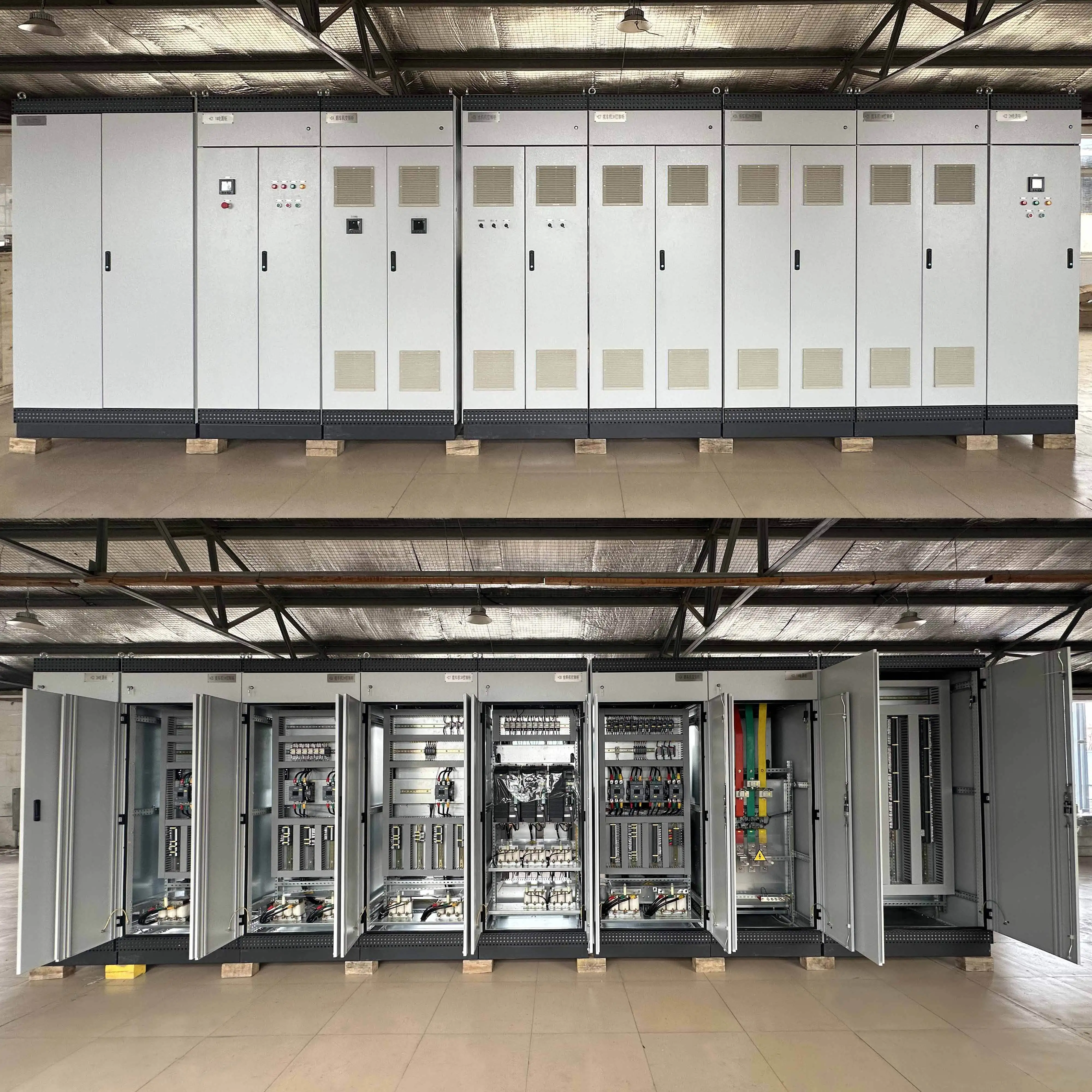 Industrial Controls Power Distribution Panel Main PLC Control Cabinet with Pressurized Pumping Station Equipment Category H6decf4fd84ed4ce78107a64c02e02a64W