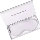 Size Eye 21*9 Cm Logo Customized Natural Material Adult Size 100% Silk Sleeping Eye Mask