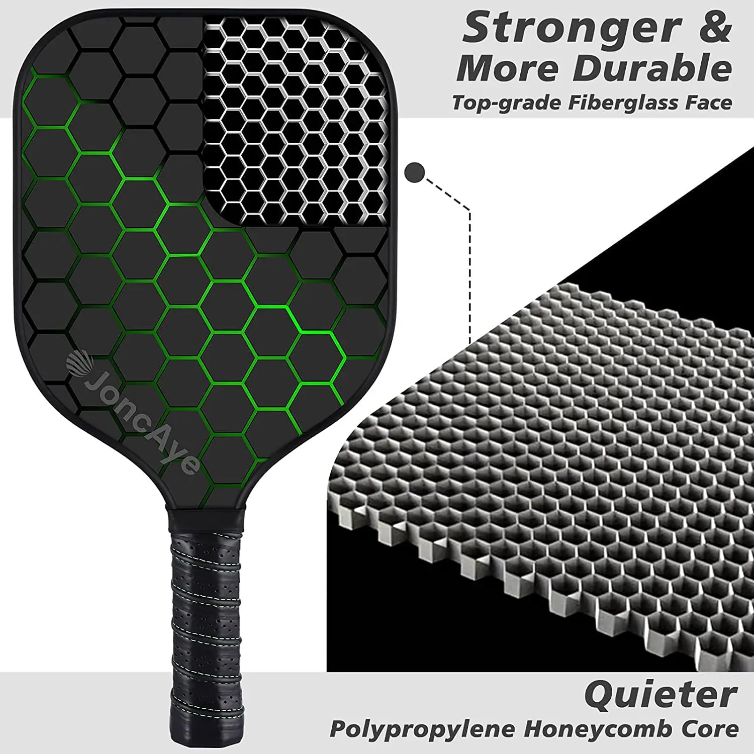 Hot Sale China Pickleball Paddles Polypropylene Honeycomb Core Pickle Ball Racket