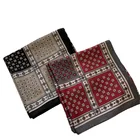 Square Scarf Spring Vintage Large Square Silk Scarf French Simple All-match Twill Silk Scarf For Women