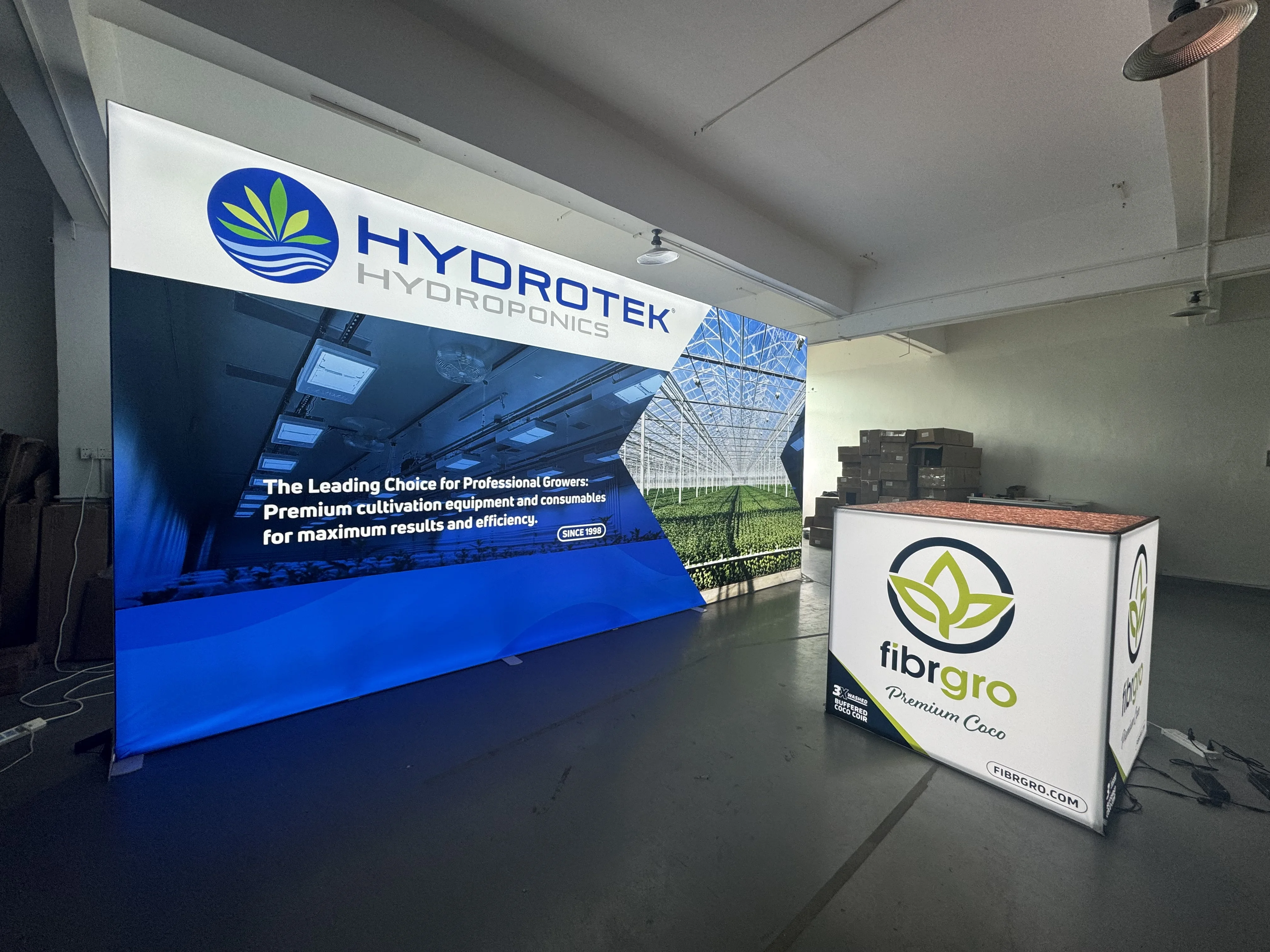 product custom printed portable backlit trade show booth display walls led light box backlit poster exhibition display-6