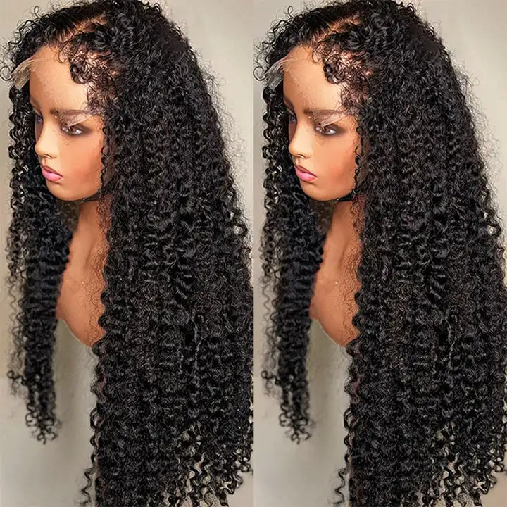 13x6 13x4 Loose Deep Wave Straight Curly Vietnamese Raw Mink Virgin Indian Hair Closure Wigs Human Hair Lace Front Wig