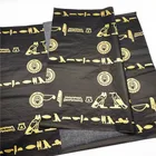 Tissue Paper Customized Packaging Black Tissue Paper With Gold Logo Any Design Multi Purpose
