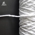 Cotton Polyester Cotton Yarn OE White Recycled Cotton And Polyester Blended Mop Yarn