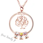 Color Necklace Fashion Gold Color Stainless Steel Necklace Custom Women Pendant Chain Necklace