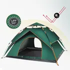 Family Automatic Outdoor Sport Family 3-4 Person House Fast Pop Up Instant Camp Tent
