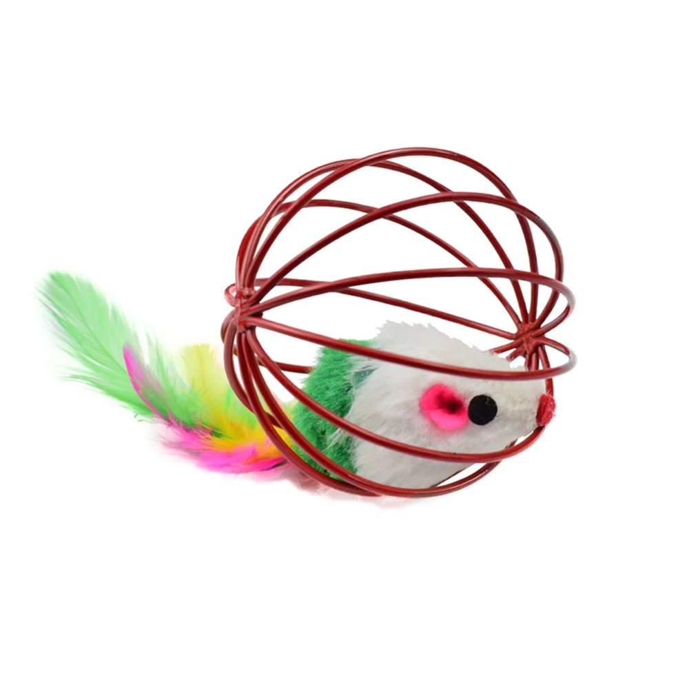 strong wire cat toy ball