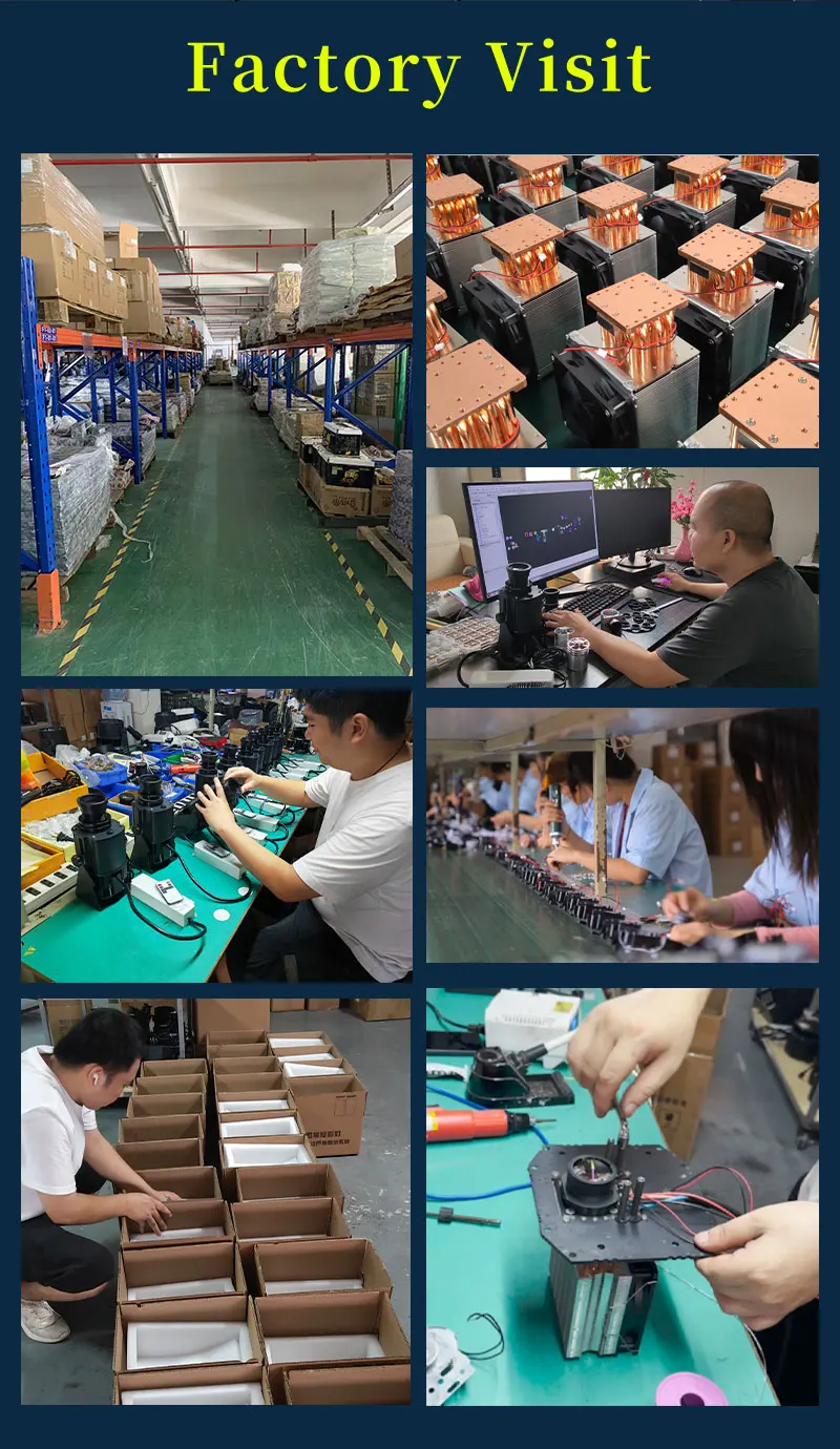 Logo Projector Free Custom Advertising Lights 100W150W Led Gobo Light Business Sign Wall Projection Lamp Outdoor Waterproof IP67