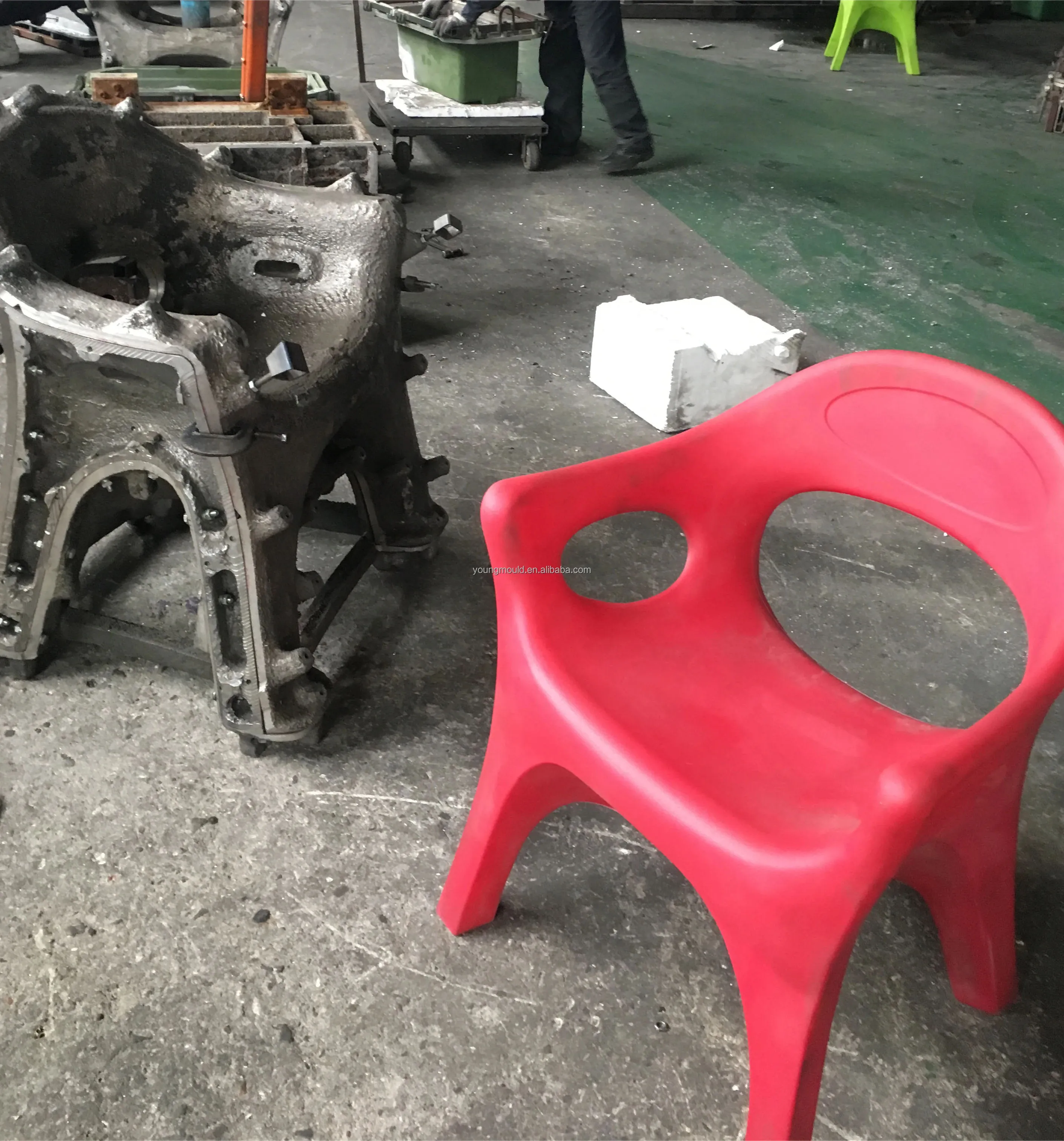 滚塑家具模具定制椅子旋转模具