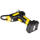 Portable Air Compressor Car Tire Inflator Pump With Nozzle Adaptors And LED Light For Car Tires And Other Inflatables