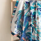 Scarves 100 Pure Silk Scarves Printing Service Designer Women Square Custom Silk Scarf With Logo