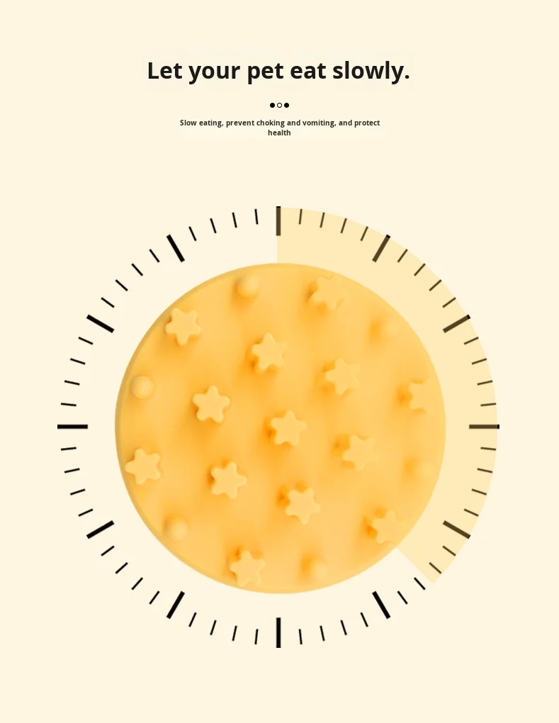 Star Automatic Feeder for Pets Slow Food Dispenser and Anti-Choking Device Dedicated Slow Food Separation Bowl for Dogs & Cats details