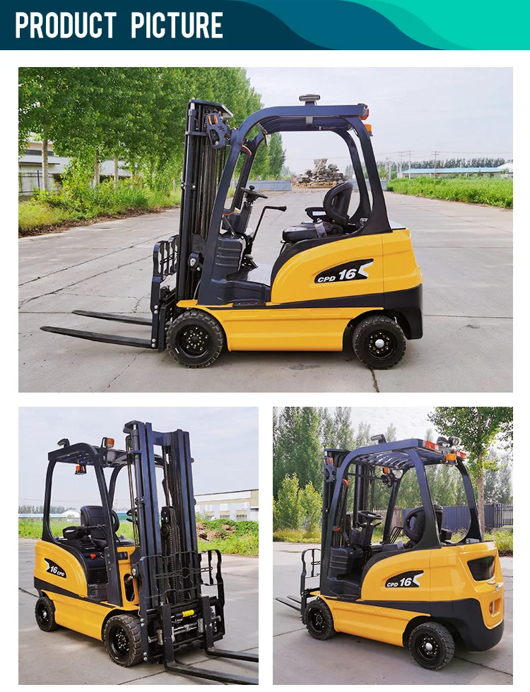 Factory Huaya V Mini Forklift Electric Ton Ton Ton Ton