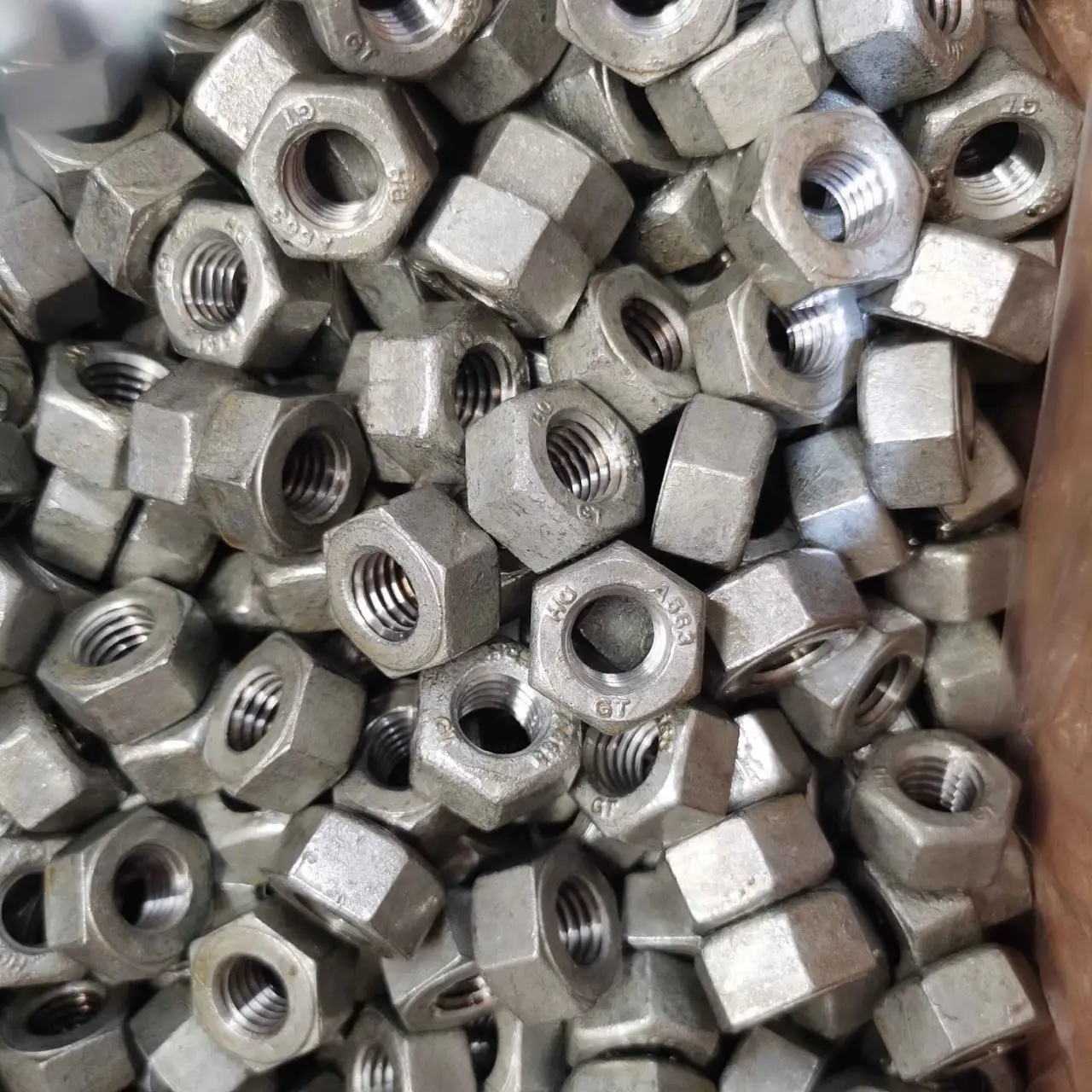 Hot Dip Galvanized Astm A325 A325m A490 A490m Hex Heavy Bolt And Nut