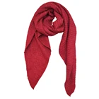 Shawl Amazon 2021 New Scarf Shawl Solid Color Loop Yarn Thick Classical Women Men Scarf