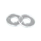 Nylon Plastic Thin Flat Washer Small Transparent Round Washer