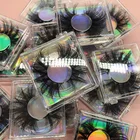 Eyelashes Mink Eyelashes Premade Natural 6d Mink Eyelashes 20mm Lashes Black Cotton Strip Faux Mink Eyelashes