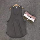 T-shirt Bodybuilding Fitness Vest Men's Running Training Breathable Quick-drying Sleeveless Loose T-shirt
