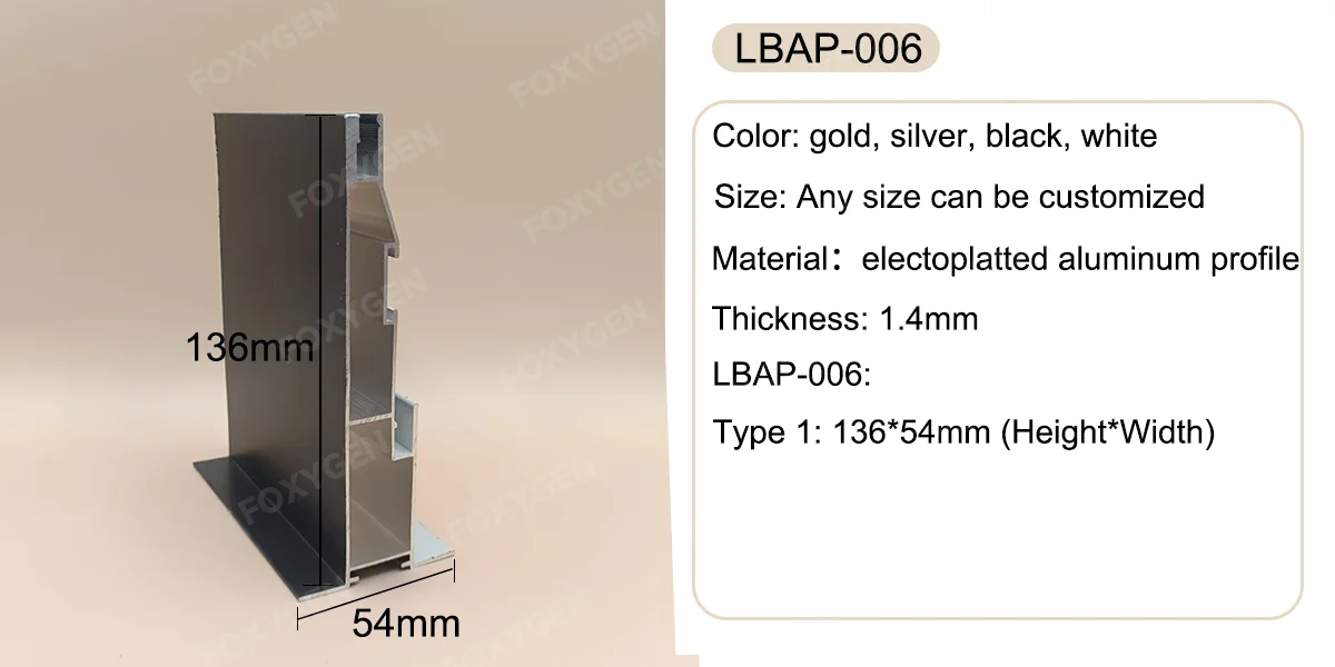product pangui wholesale custom 4 20cm depth aluminum frame decoration edge corner profiles seg light box aluminum-7