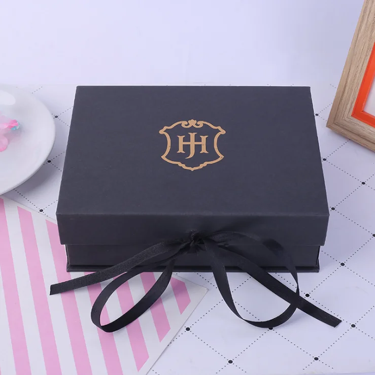 luxury flat pack folding cardboard paper shoe box