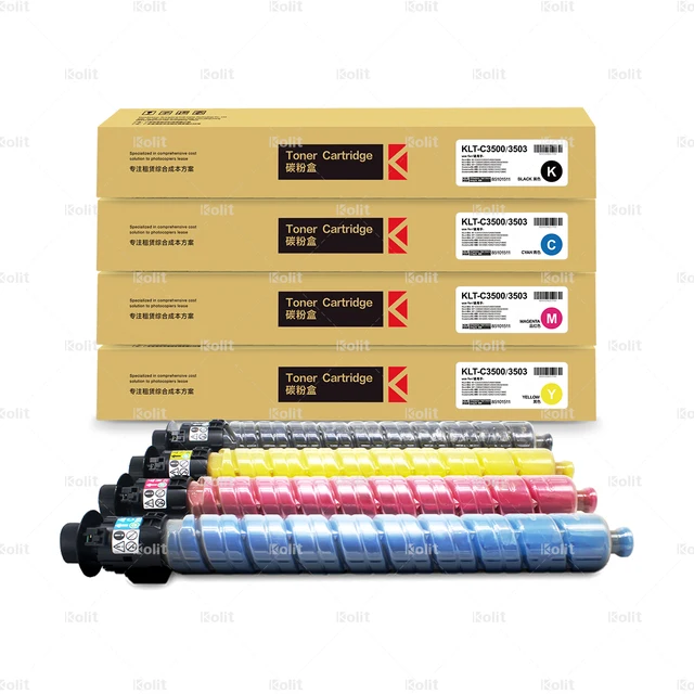Kolit OEM Toner Cartridge Copier Consumables MPC6003 Color Photocopier Toner Cartridge For Ricoh Aficio C6003 C4503 Printer
