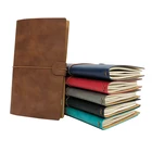 2021 High Quality Handmade Leather Vintage Travel Journal With Refillable For Taking Notes