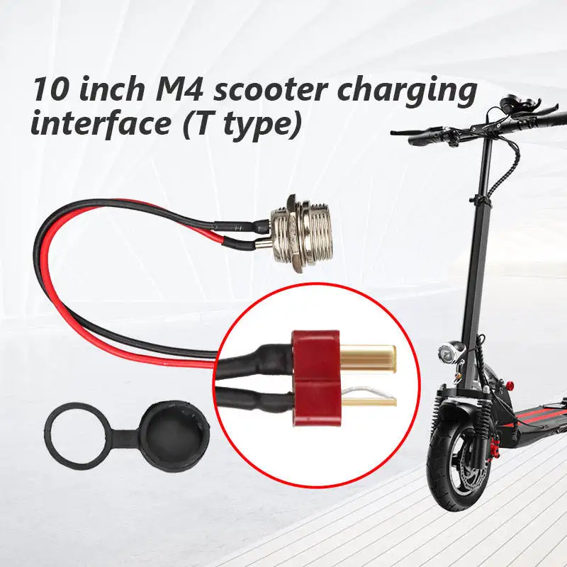 Kugoo M4 Electric Scooter Accessory 10-Inch Charging Port for Electric Scooter
