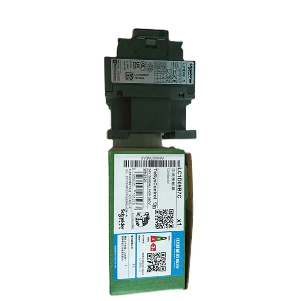 DC Contactor 3 Pole Contactor Schneider Contactor LC1D09B7C 9A 24V Authentic Products In Stock