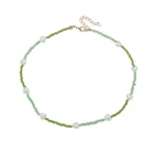 Pearl Necklace Factory Hot Selling Women's Vintage Elegant Pearl Necklace Glass Necklace