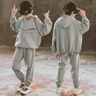 Fashion For Kids Fashion Clothing Sets Suit Boy Long Sleeve Coat Set With Pants Tracksuit For Kids