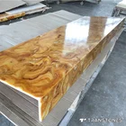 Beautiful Translucent Interior Building Material Yellow Alabaster Counter Top